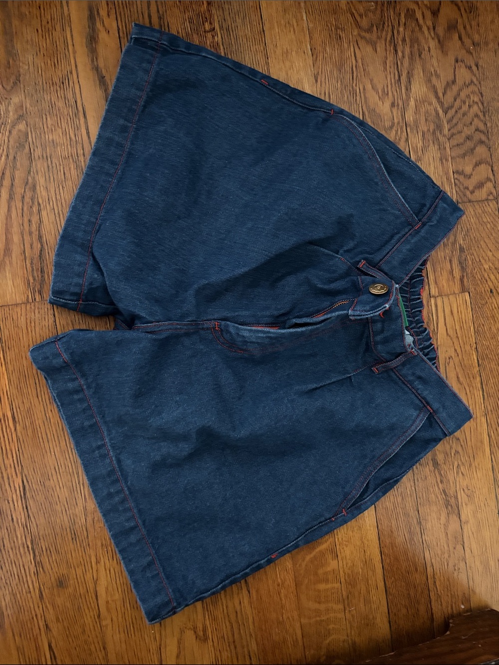 Big bud press medium denim trouser shorts